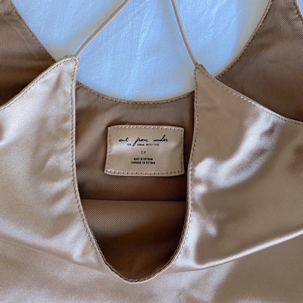 Gold UO Cropped Tank - Picture 3 of 3